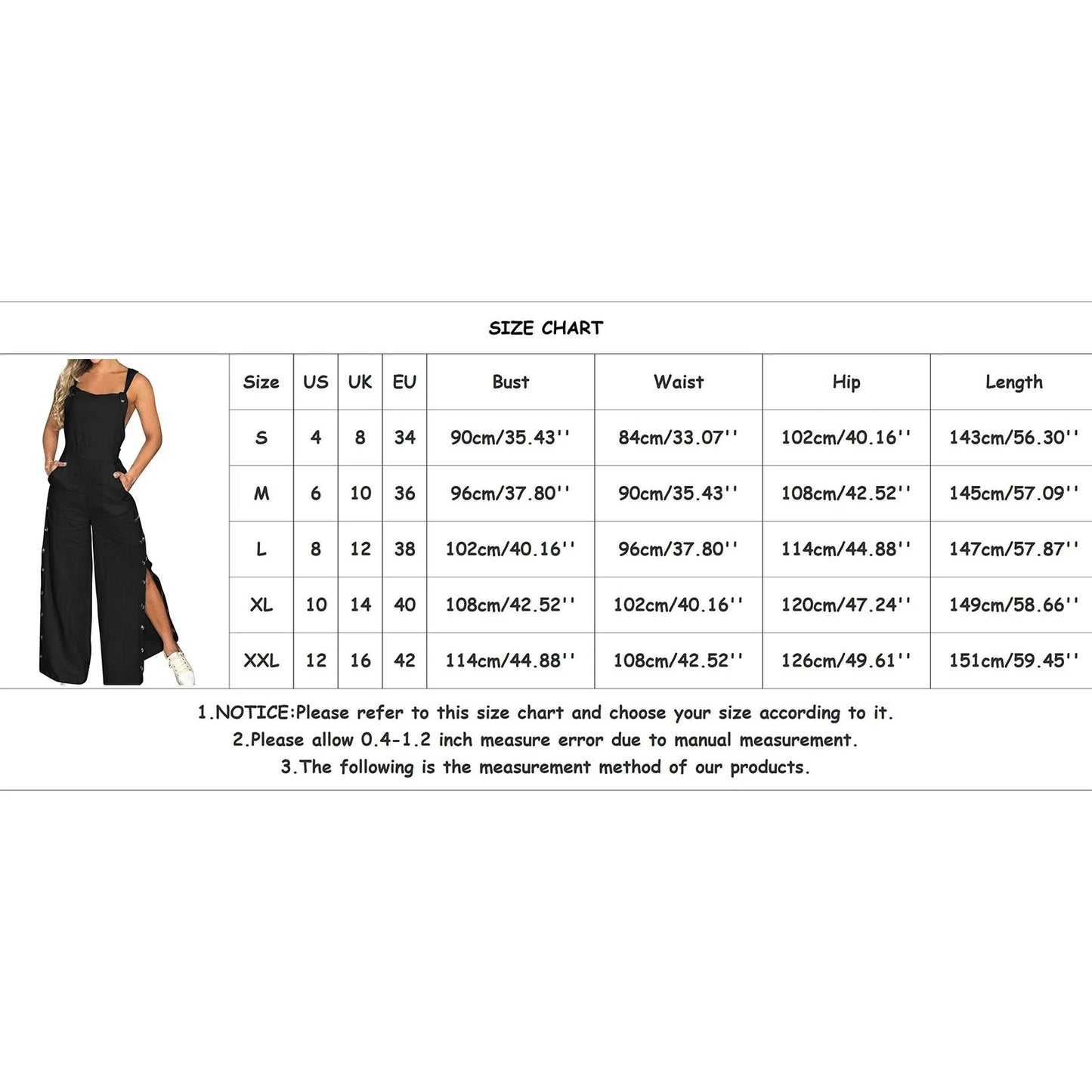 Women's Sleeveless Jumpsuit