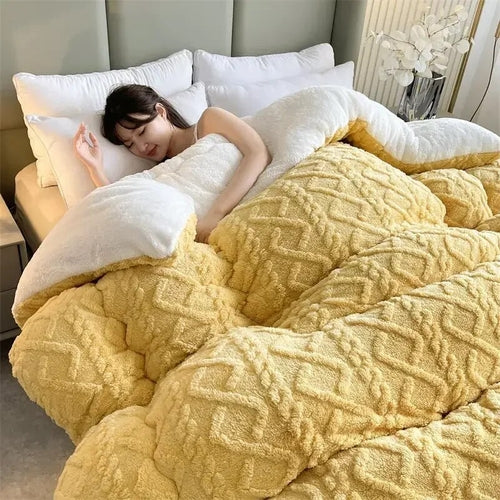 High End Thick-Warm Blanket-Artificial Lamb