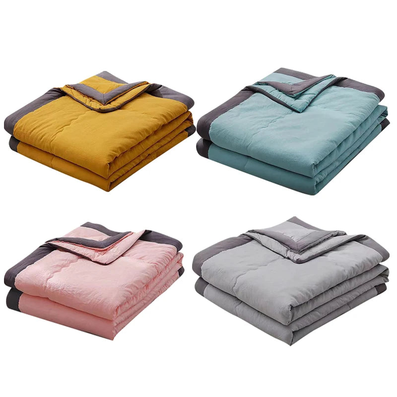 Cool thin quilt blanket soft bedspread air-conditioning