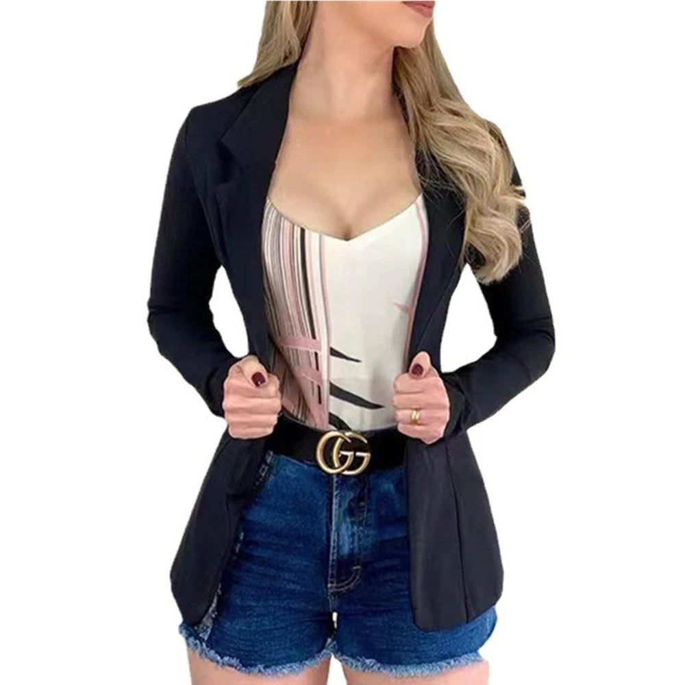 Women's Slim and Casual Sports Coat