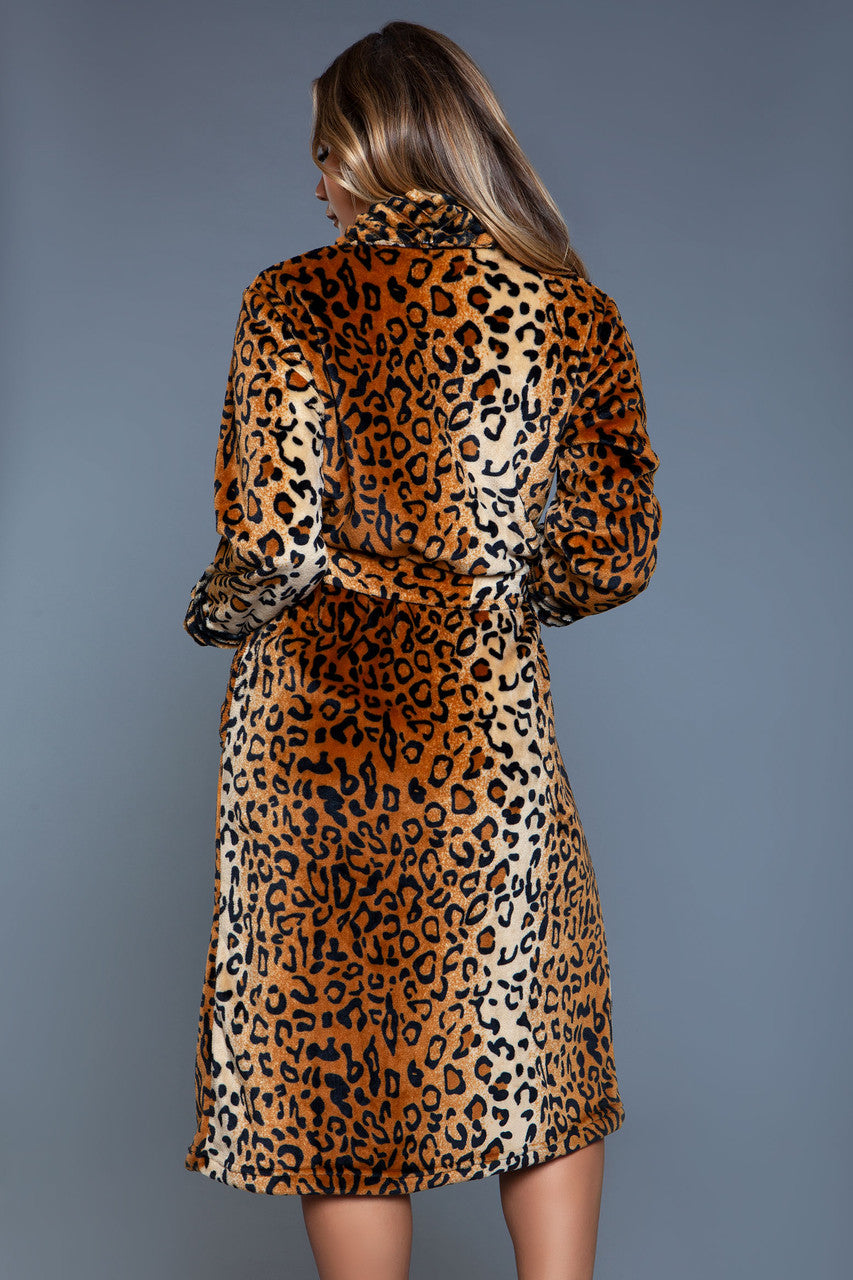 Leopard Robe