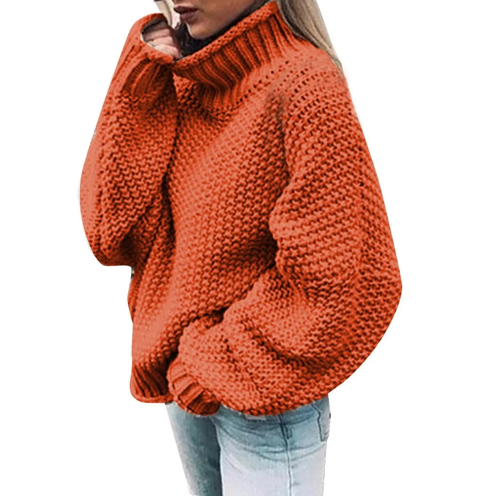 Knitted Turtleneck Sweater