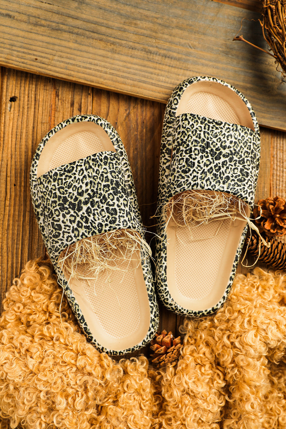 Leopard Soft Rubber Slippers