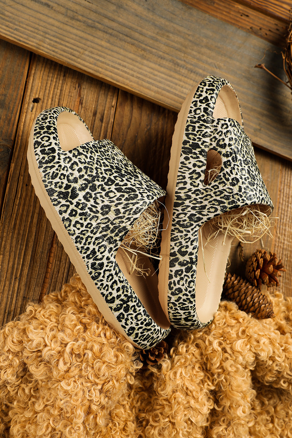 Leopard Soft Rubber Slippers