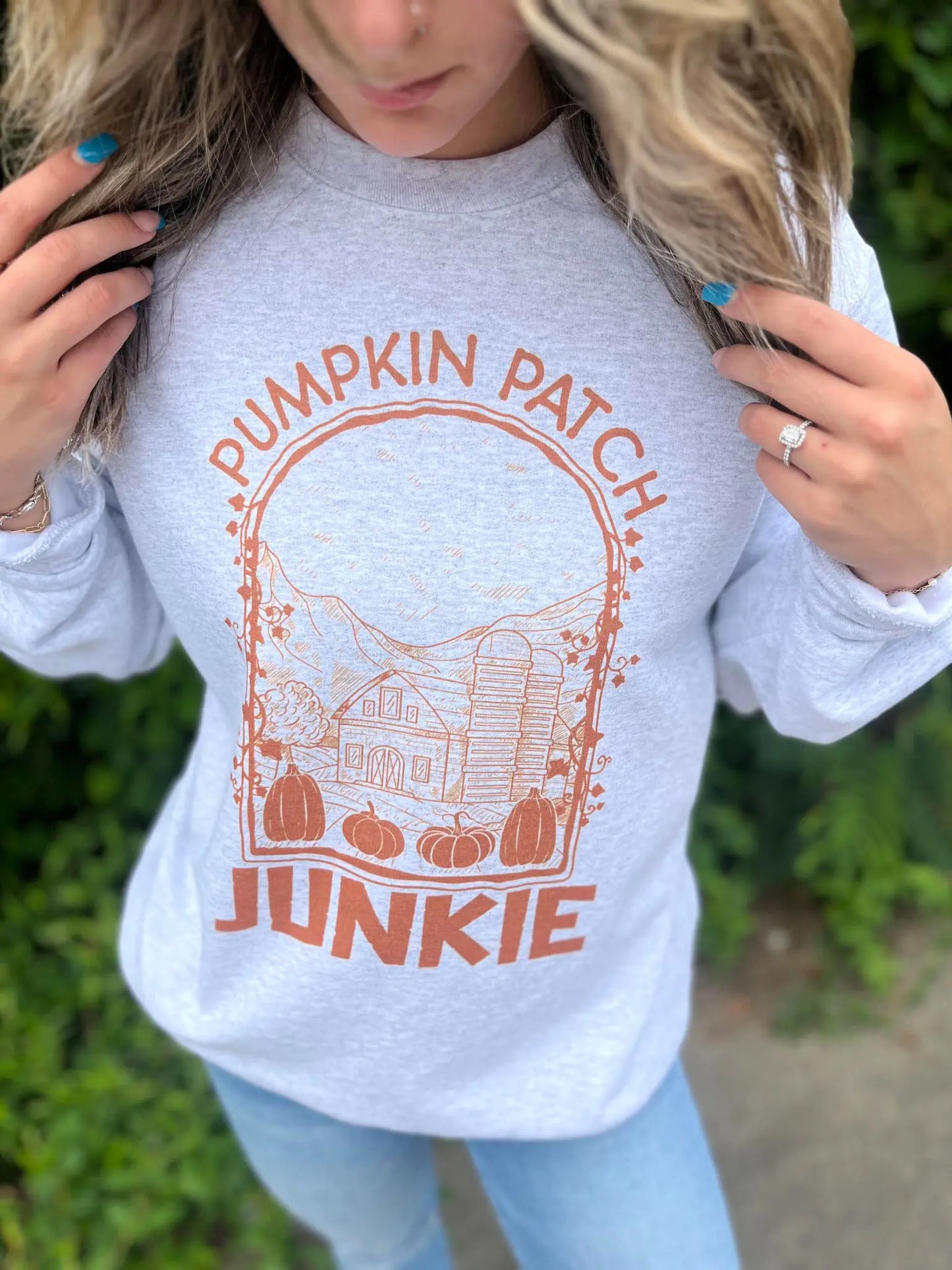 Pumpkin Patch Junkie Sweatshirt