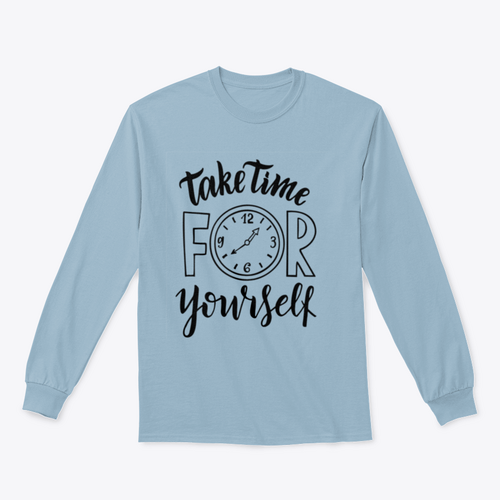 Take Time For Yourself. Hand Lettering Inscription Text, Motivation