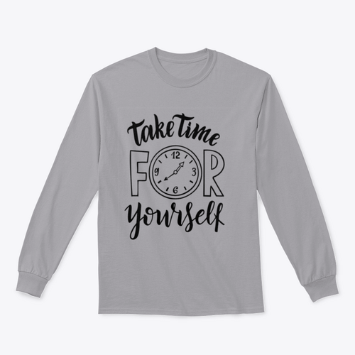 Take Time For Yourself. Hand Lettering Inscription Text, Motivation