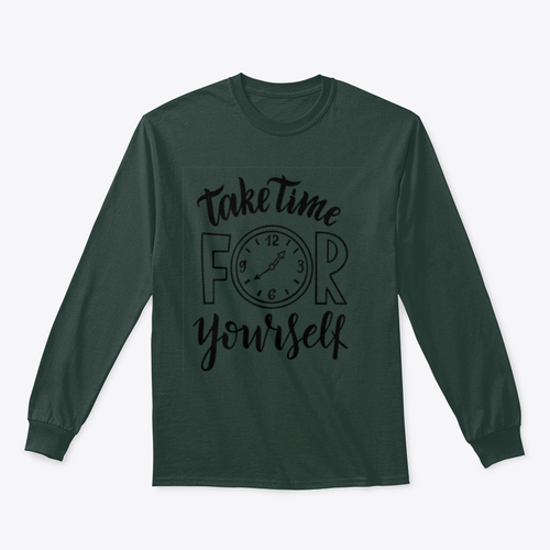 Take Time For Yourself. Hand Lettering Inscription Text, Motivation