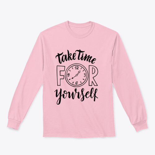 Take Time For Yourself. Hand Lettering Inscription Text, Motivation