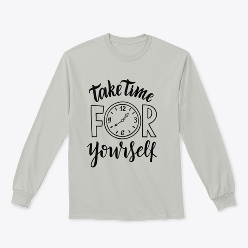 Take Time For Yourself. Hand Lettering Inscription Text, Motivation