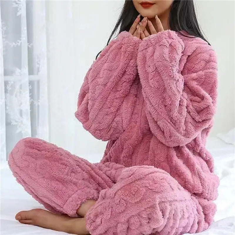 Cozy Women's Fleece Pajamas